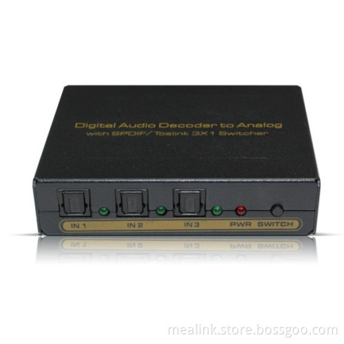 3X1 Spdif/Toslink Switcher